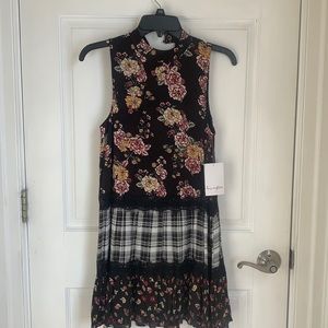 NWT Bohemian dress juniors XS by Love, fire